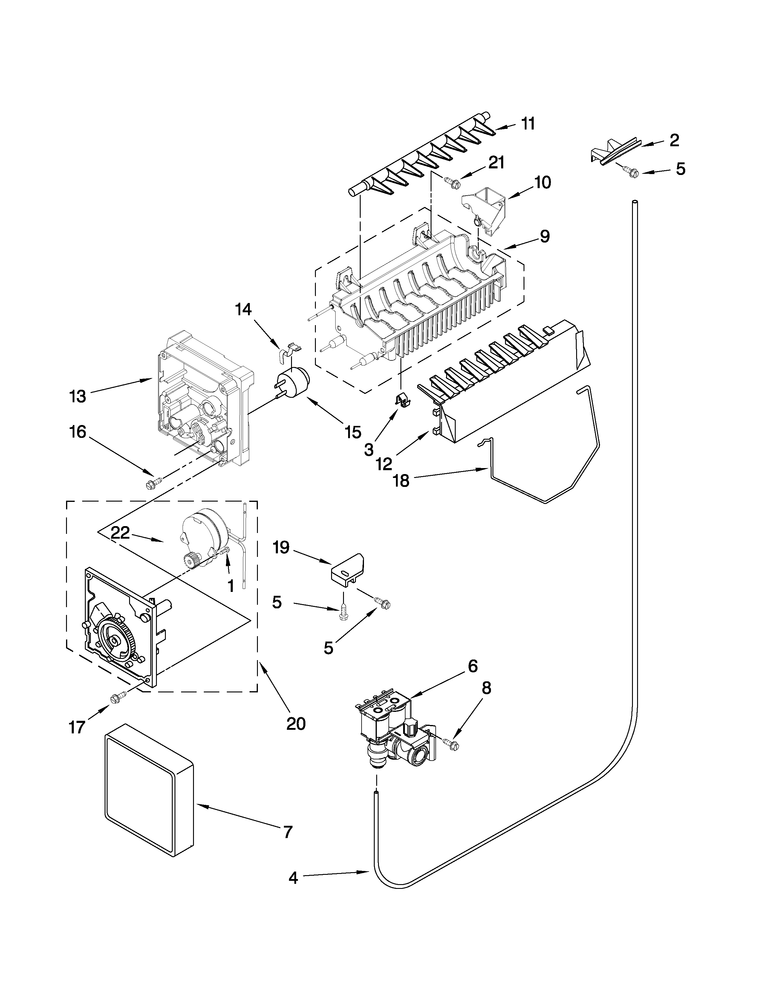 Icemaker parts
