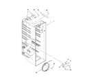 Kenmore 10658136701 refrigerator liner parts diagram