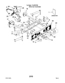 Washer/dryer control panel parts