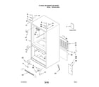 Kenmore Elite 59678283902 cabinet parts diagram