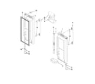 Kenmore Elite 59678283902 refrigerator door parts diagram