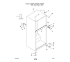 Kenmore 10660528900 cabinet parts diagram