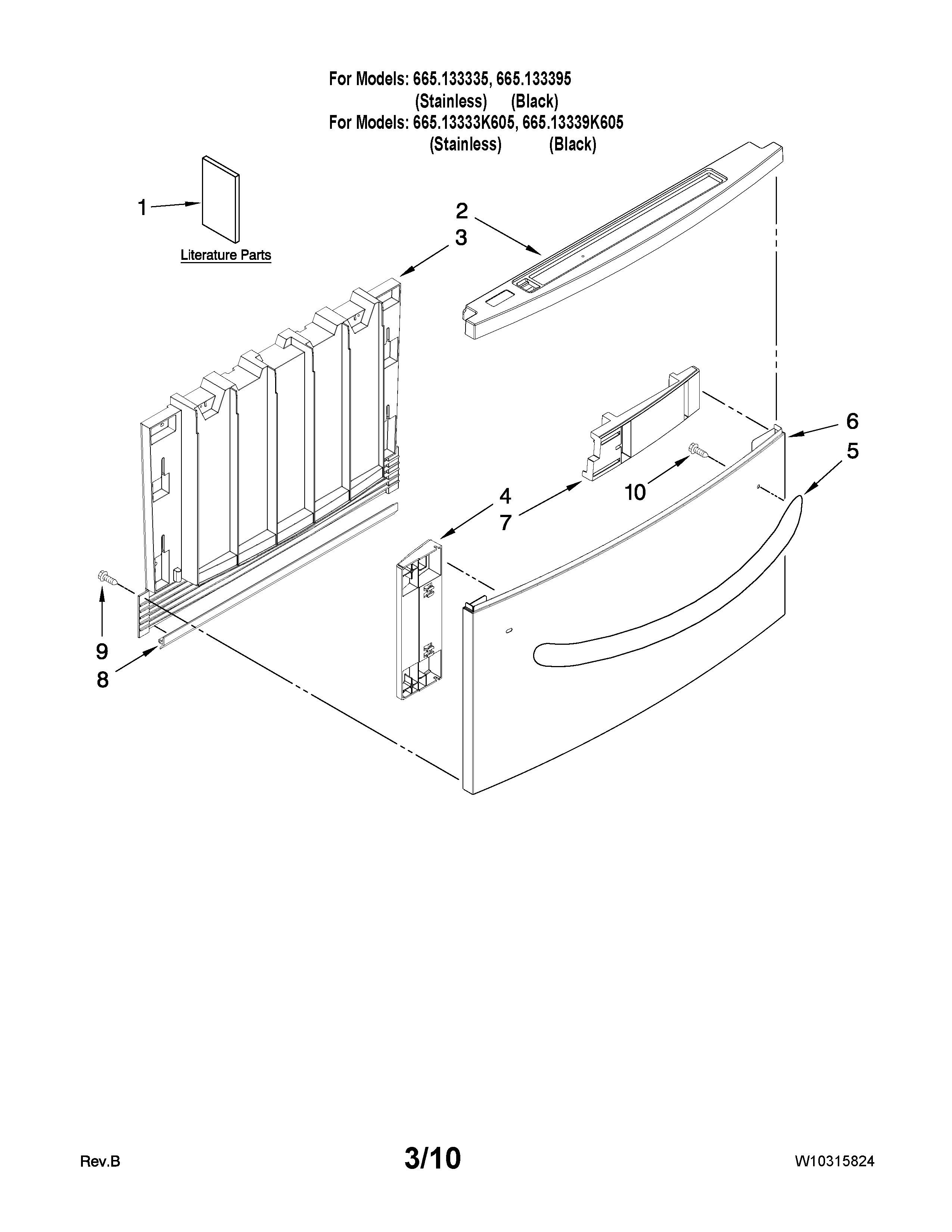 FRONT PANEL PARTS