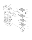 Freezer liner parts