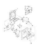 Dispenser front parts