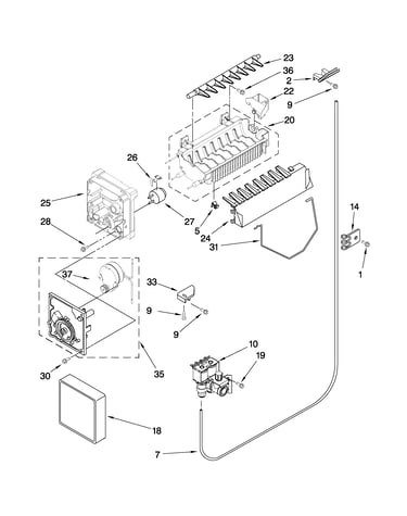 Icemaker parts