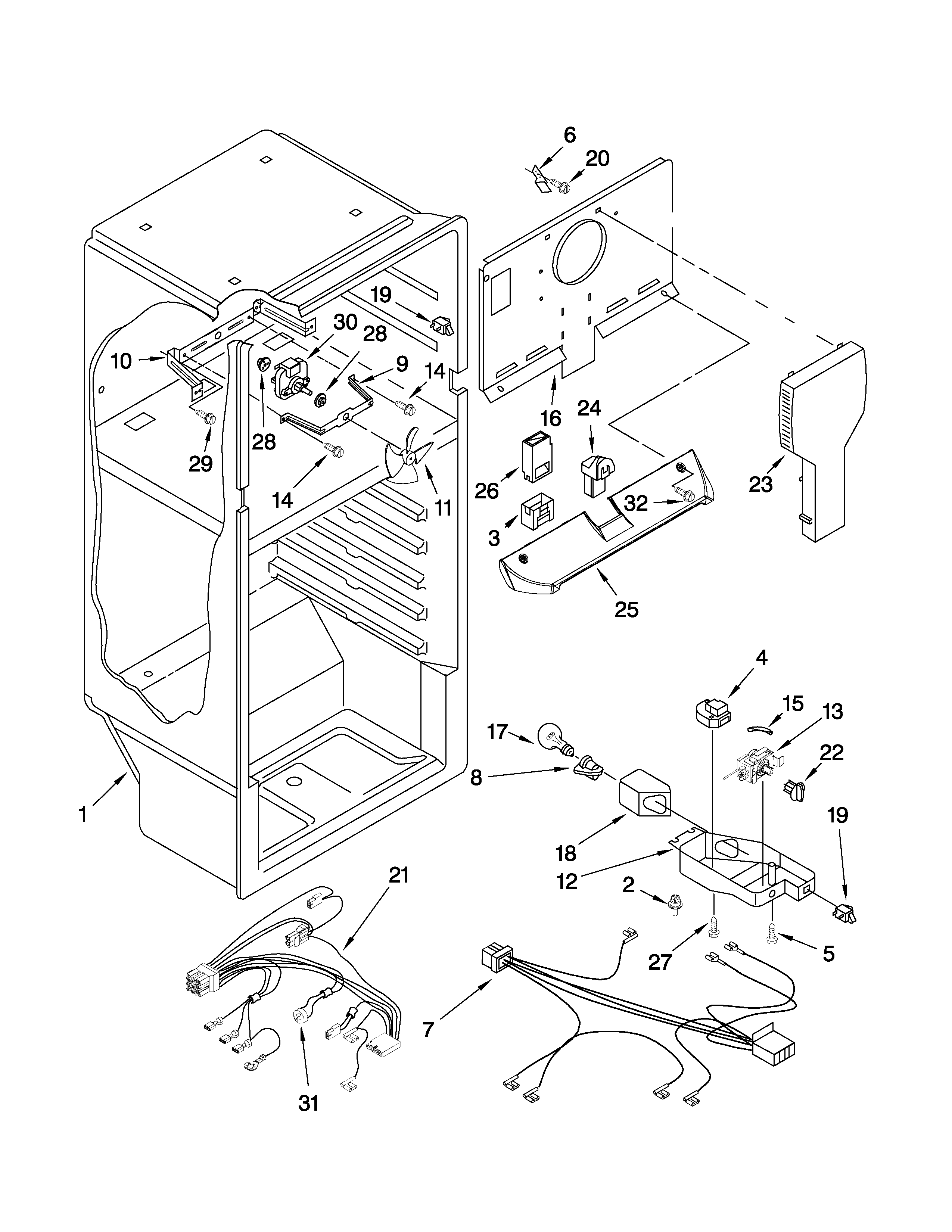 Liner parts