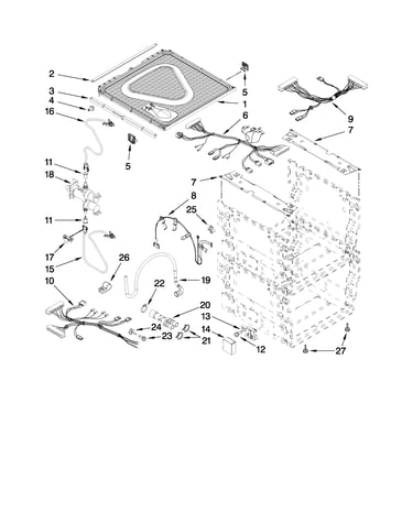 Frame and lid parts