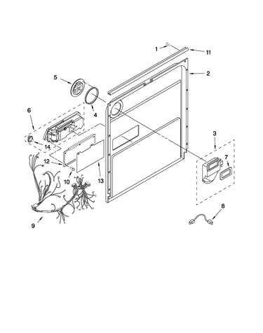 Inner door parts