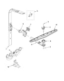 Upper wash and rinse parts