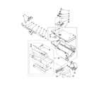 Kenmore Elite 11049962600 dispenser parts diagram