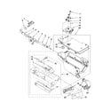 Kenmore Elite 11049962600 dispenser parts diagram