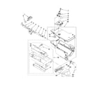 Kenmore Elite 11049962601 dispenser parts diagram