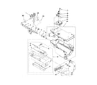 Kenmore Elite 11046752700 dispenser parts diagram