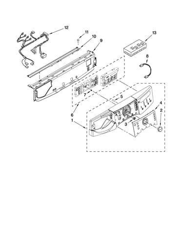 Control panel parts