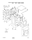 Top and cabinet parts