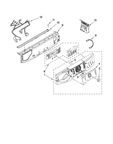 Control panel parts