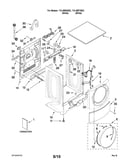 Top and cabinet parts
