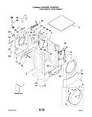 Top and cabinet parts