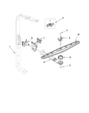 Upper wash and rinse parts
