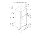 Kenmore 10660233903 cabinet parts diagram