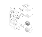 Kenmore Elite 10659974805 freezer liner parts diagram