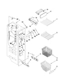 Freezer liner parts