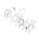 Door and latch parts