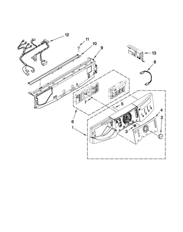 Control panel parts
