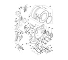 Kenmore 11098752798 dryer bulkhead parts diagram