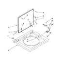 Washer top and lid parts