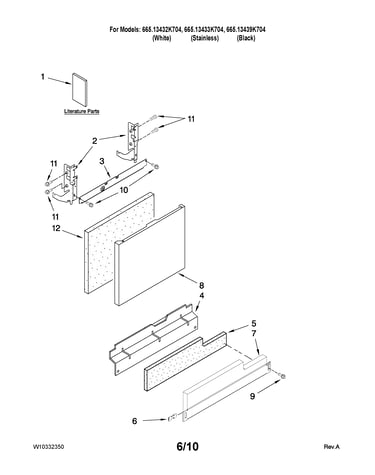 Door and panel parts