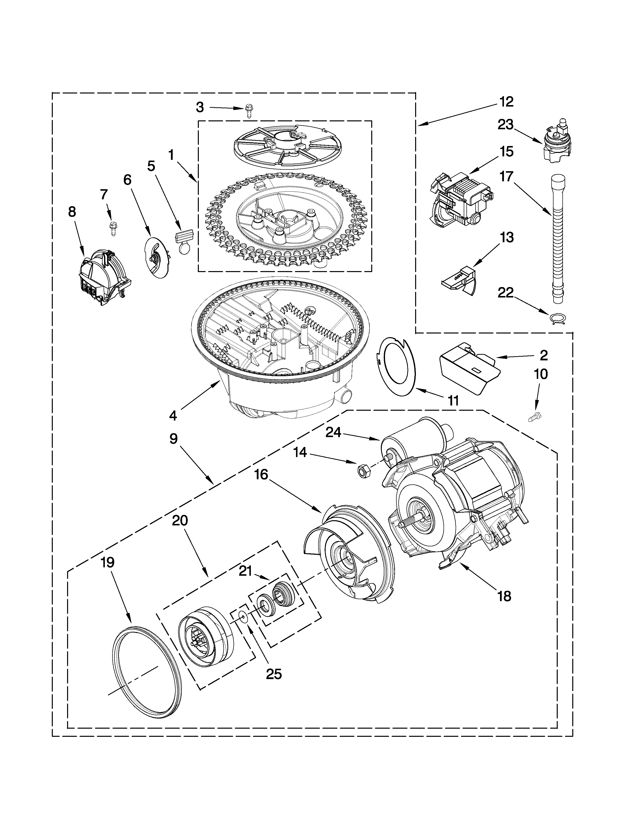 PUMP AND MOTOR PARTS