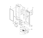 Kenmore Elite 59677594801 refrigerator door parts diagram