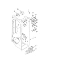 Kenmore Elite 10654792802 refrigerator liner parts diagram