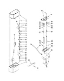 Motor and ice container parts