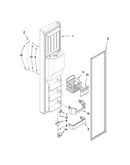 Freezer door parts