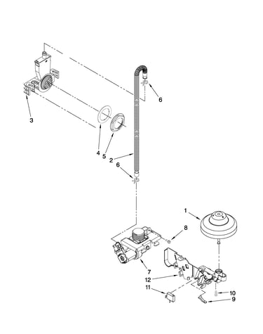 Fill, drain and overfill parts