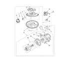 Kenmore 66517749K010 pump and motor parts diagram