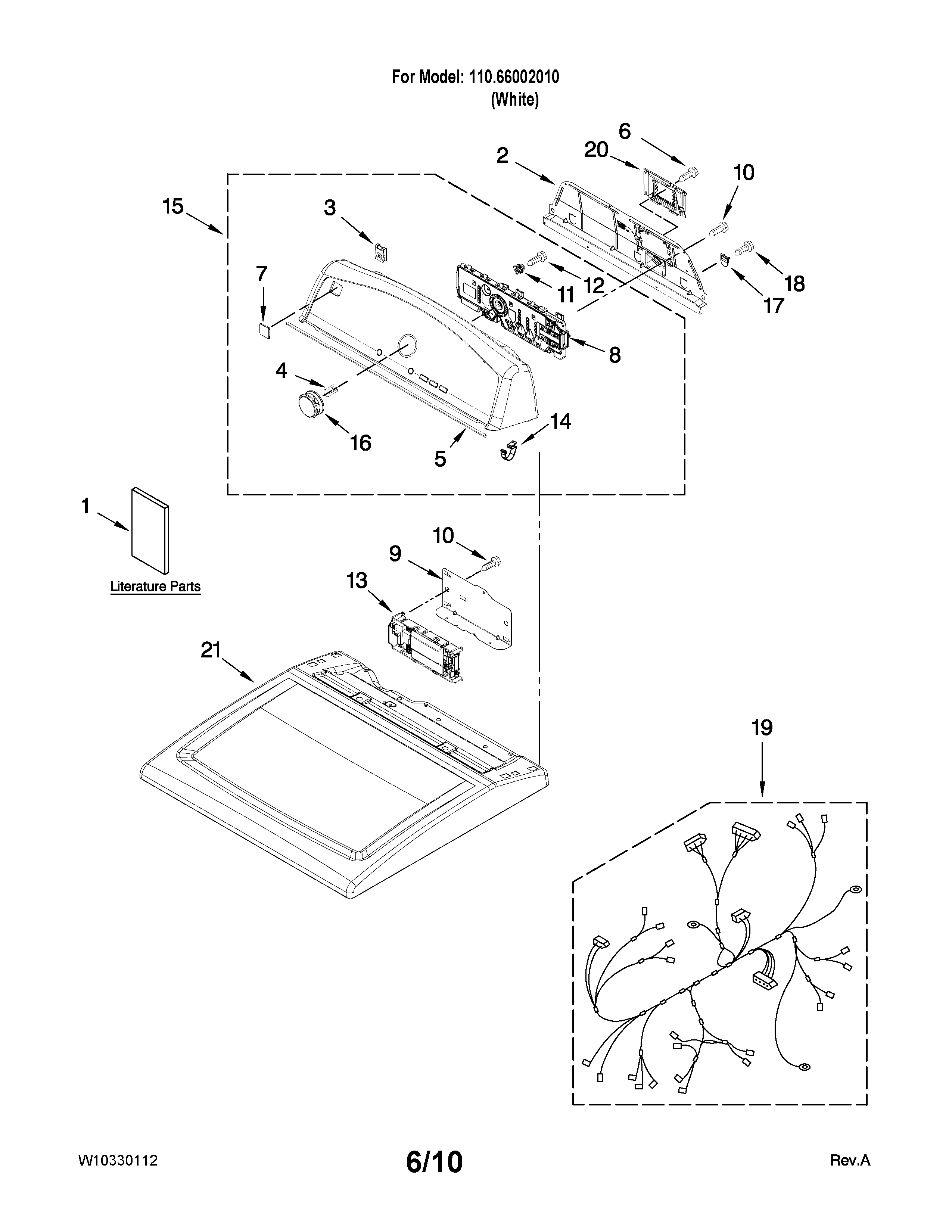 TOP AND CONSOLE PARTS