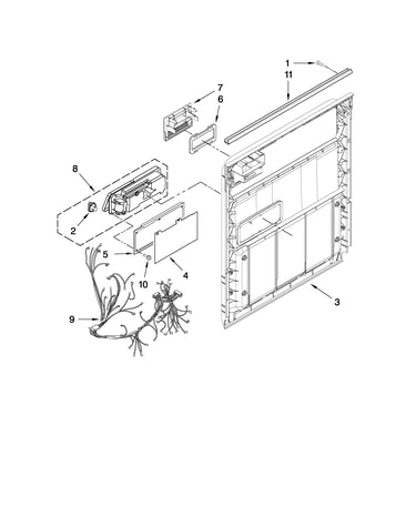 Inner door parts