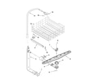 Kenmore 66513409K901 upper dishrack and water feed parts diagram