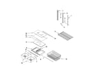 Kenmore 59669912000 shelf parts diagram
