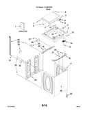 Top and cabinet parts