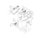 Kenmore 11028012010 console and dispenser parts diagram