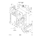 Kenmore 11061252010 cabinet parts diagram