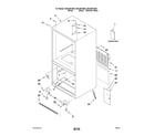 Kenmore 59669973000 cabinet parts diagram