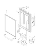 Refrigerator door parts