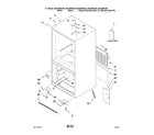 Kenmore 59669980000 cabinet parts diagram