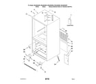 Kenmore 59669282000 cabinet parts diagram